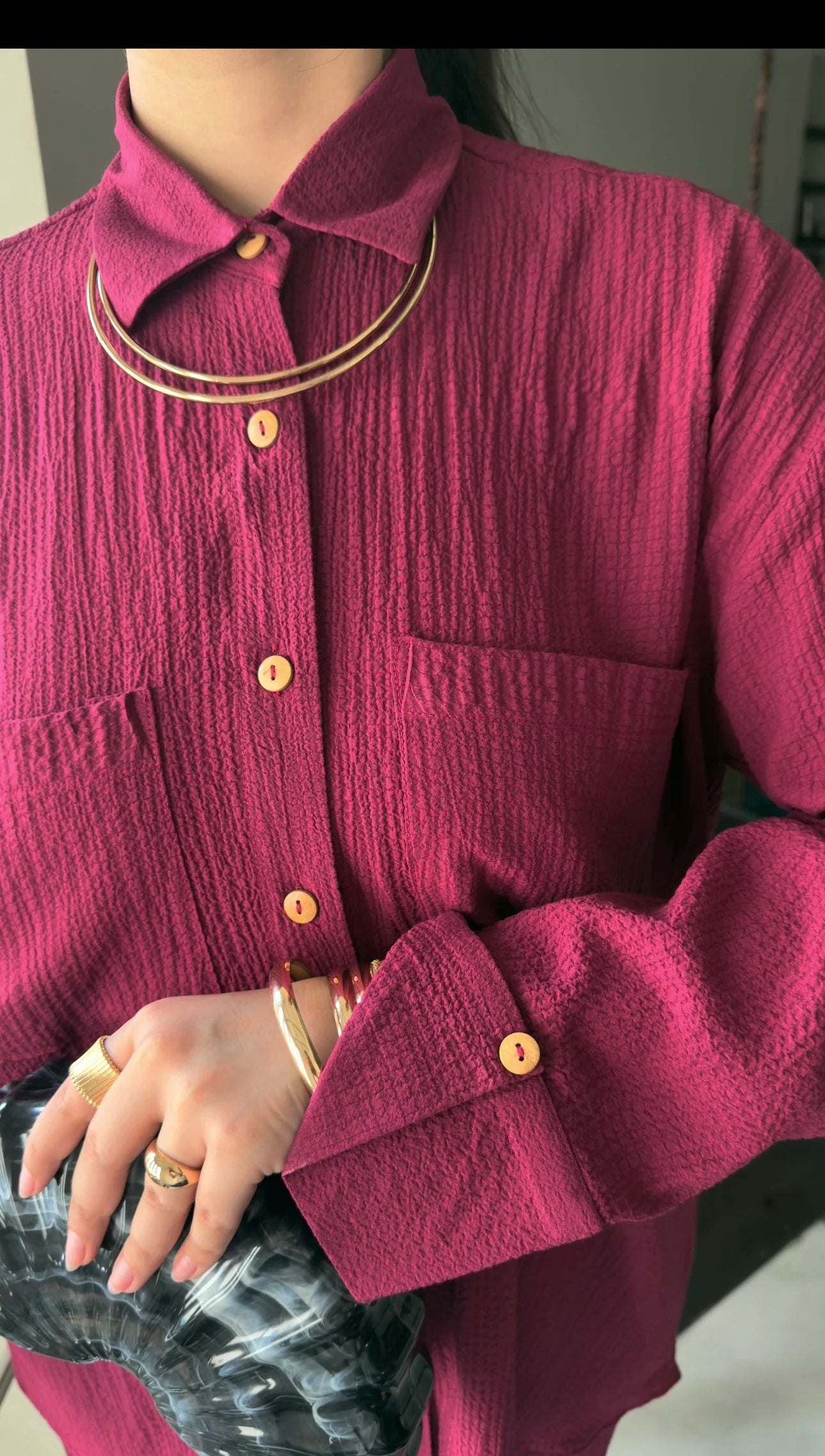 BERRY CRUSHED co ord