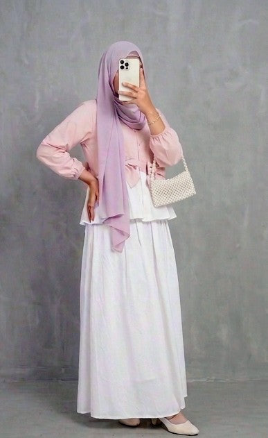 3 BOW SHIRT SKIRT