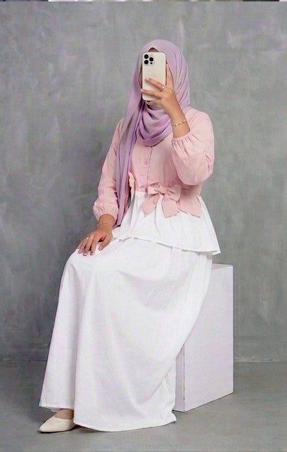 3 BOW SHIRT SKIRT